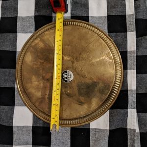 Vintage Dining - Vintage Brass Tray, 9 inches Vintage Dining - Vintage Brass Tray, 9 inches
